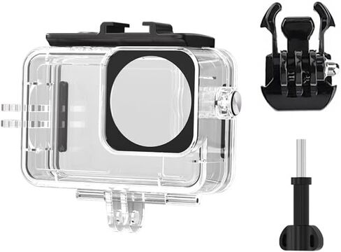 Waterproof Diving Case for DJI Osmo Action 6 Camera, 45M 45M/148FT Diving Housing Shell Action 6 Underwater Camera Snorkeling with 1/4 Adapter Mount, Action6 Accessories Kit in Kuwait