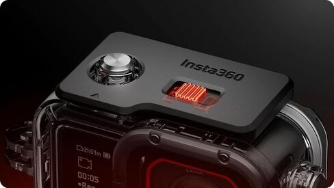 Insta360 Underwater Case Compatible with Ace Pro 2 60 Meters Water Resistant Clear Glass Lens in Kuwait