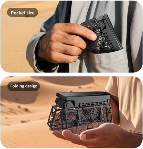 Adult 2K Dual Camera Drone with 4.5" LCD Screen Remote Control (No Phone Needed), Brushless Motor FPV Quadcopter, Under 249g Mini Drone, Portable Design, Optical Flow Stable Hover, Follow Me, 360° Flip, Beginner-Friendly Drone in Kuwait