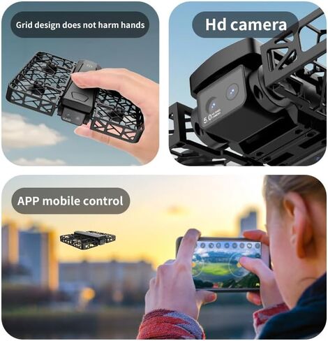 Adult 2K Dual Camera Drone with 4.5" LCD Screen Remote Control (No Phone Needed), Brushless Motor FPV Quadcopter, Under 249g Mini Drone, Portable Design, Optical Flow Stable Hover, Follow Me, 360° Flip, Beginner-Friendly Drone in Kuwait
