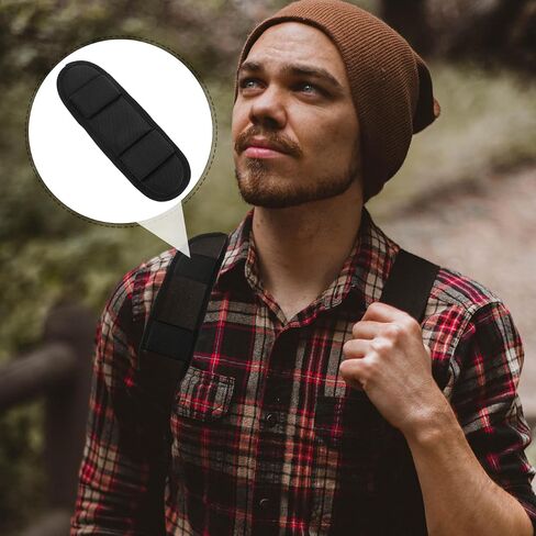 Removable Shoulder Pad for Bag Straps Weight Reduction Pad for Backpack Camera Laptop Sling Bag Guitar 3.5-5cm Adjustable Nylon Shoulder Strap Cushion in Kuwait
