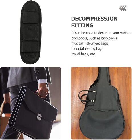 Removable Shoulder Pad for Bag Straps Weight Reduction Pad for Backpack Camera Laptop Sling Bag Guitar 3.5-5cm Adjustable Nylon Shoulder Strap Cushion in Kuwait