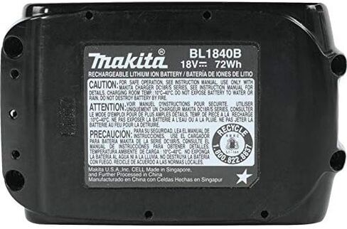 Makita BL1840B-2 18V LXT Lithium-Ion 4.0Ah Battery Twin Pack, Black in Kuwait