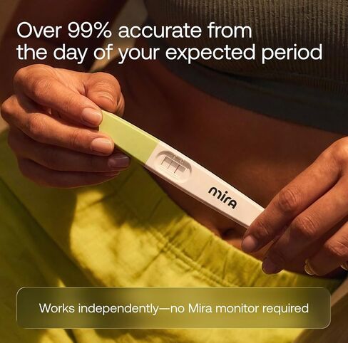 Mira Early Detection Pregnancy Test, 10 MIU/mL hCG Sensitivity, 2 Tests in Kuwait