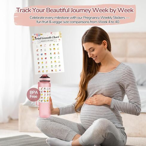 1st Trimester Pregnancy Gifts for Expecting Moms, Gift Basket For Pregnant Women, Pregnant Mom Box, First Trimester Pregnancy Essentials, 1st Trimester Pregnancy Essentials (1st) in Kuwait