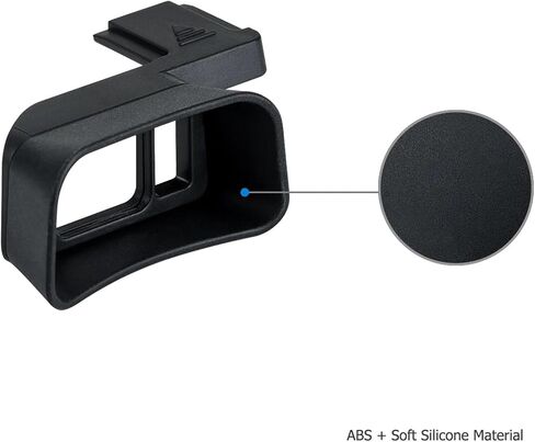 Long Soft Silicone Camera Viewfinder Eyecup Eyepiece Eyeshade for Fujifilm for Fuji X-E3 XE3 Mirrorless Camera Eye Cup Protector in Kuwait