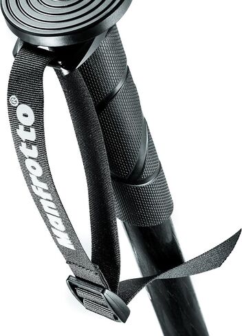 Manfrotto 290 Carbon Fiber 4-Section Monopod (MM290C4US) & 234RC Monopod Head Quick Release - Replaces 3229 in Kuwait