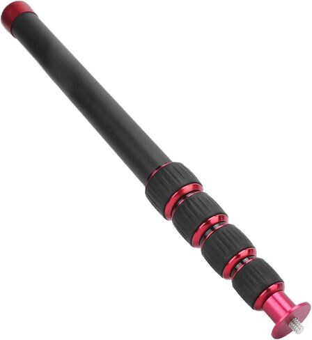 Camera Monopod Extension Rod, 5-Section Aluminum Alloy Tripod Mount with 1/4in Screw, for Tripod Length Extension 33.5-108cm in Kuwait