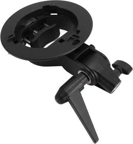 Tbest Camera Flash Bracket Holder Plastic Metal Round Head Camera Flash Bracket S Type V850 V860III TT685 Mount Portrait Event Indoor Outdoor Photography in Kuwait