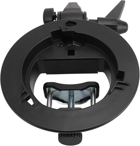 Tbest Camera Flash Bracket Holder Plastic Metal Round Head Camera Flash Bracket S Type V850 V860III TT685 Mount Portrait Event Indoor Outdoor Photography in Kuwait