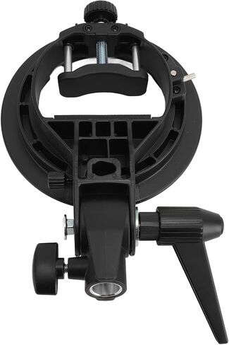 Tbest Camera Flash Bracket Holder Plastic Metal Round Head Camera Flash Bracket S Type V850 V860III TT685 Mount Portrait Event Indoor Outdoor Photography in Kuwait