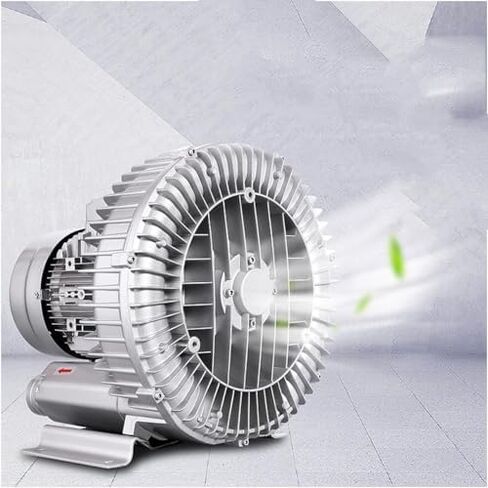 Regenerative Blower High-Pressure Vortex Ring Phase for Sewage Aeration Aquarium Blower Industrial Vacuum Pump,110V Industrial Regenerative Blower - 0.47HP to 1.49HP, Oil-Free Vortex Air Pu in Kuwait