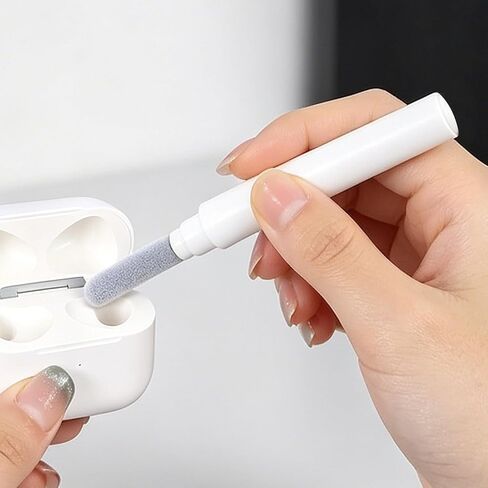 Earphone Cleaning Kit Phone Cleaner- Wireless Bluetooth Earphone Maintenance Brush, Charging Port Cleaner Earbud Cleaning Kit (Blue) in Kuwait
