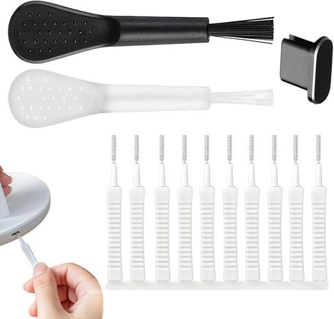 Charging Port Cleaning Kit - Professional Detailing Tools | Cell Phone Cleaning Kit with Dust Plug,for Electronic Care Tablet Laptop Daily Maintenance Home Travel Device Upkeep in Kuwait