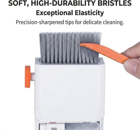 8 in 1 Keyboard Cleaner Laptop Cleaning Kit, Portable Electronics Brush for Tablet PC Camera Lens Earbuds in Kuwait