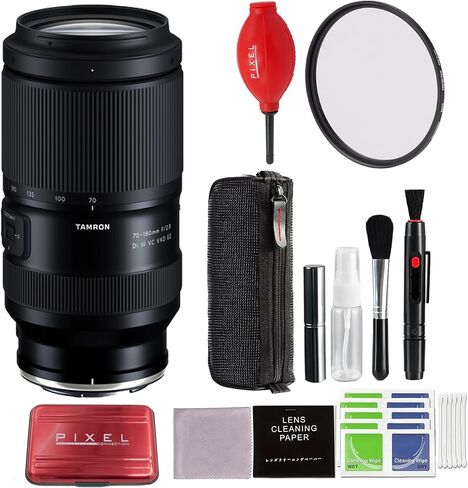 Tamron 70-180mm f/2.8 Di III VC VXD G2 Lens Compatible with Nikon Z with Advance Accessories and Travel Bundle | AFA065Z700 | Tamron 70-180mm Lens in Kuwait