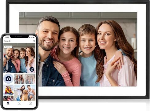 Digital Picture Frame, 10.1 Inch WiFi Photo Frame in Kuwait
