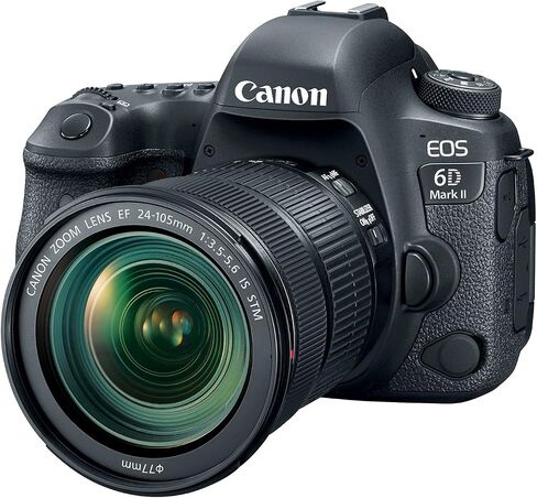 Canon EOS 6D Mark II with EF 24-105mm IS STM Lens - WiFi Enabled (Renewed) in Kuwait