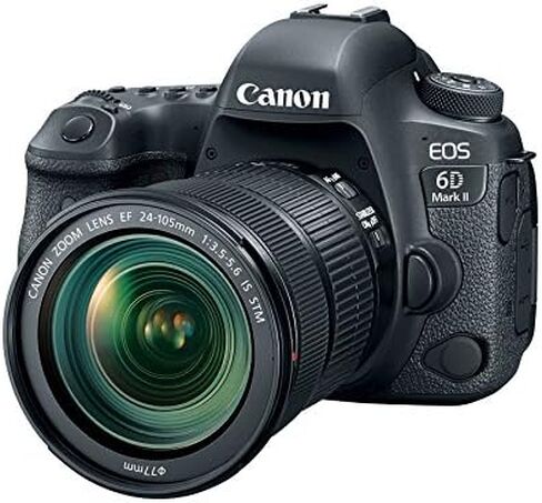 Canon EOS 6D Mark II with EF 24-105mm IS STM Lens - WiFi Enabled (Renewed) in Kuwait