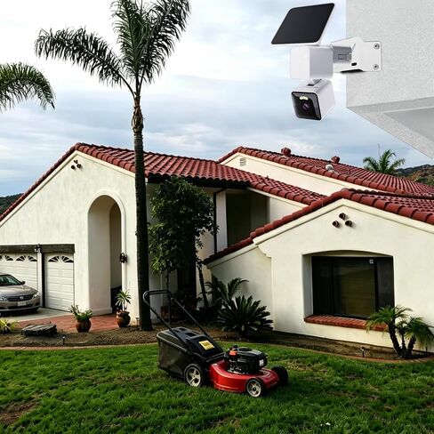 WiTi Metal Corner Mount for eufy soloCam s340, to Achieve a Wider View Range 270° on Both Sides of Exterior Wall Corner, Bracket for PTZ Camera Spray Coated Antirust for Outdoor and Indoor in Kuwait