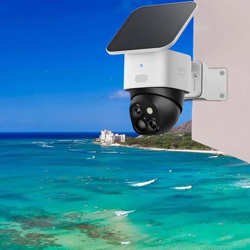 WiTi Metal Corner Mount for eufy soloCam s340, to Achieve a Wider View Range 270° on Both Sides of Exterior Wall Corner, Bracket for PTZ Camera Spray Coated Antirust for Outdoor and Indoor in Kuwait