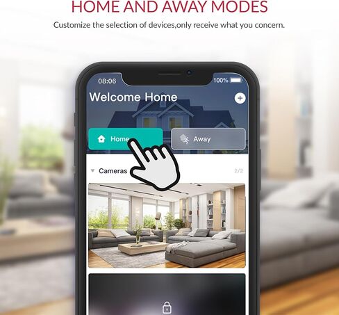 YI Pro 2K 4PC Home Security Camera, 2.4Ghz Wired Indoor Camera with Person, Vehicle, Animal Smart Detection, Phone App, Compatible with Alexa and Google Assistant | Person, Vehicle, Animal Smart Detection, Phone App, Compatible with Alexa and Google Assis in Kuwait