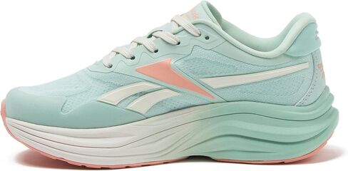 Reebok Futura Dash Running Shoes for Women, Tranquil Teal/Jelly Peach/Chalk, 10 Medium in Kuwait