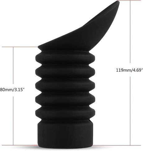 36mm Ocular Lens Extender Eyepiece Cover Obliqued Eyepiece Hood Rubber Cover for 36mm-43.5mm Ocular Lens Rubber Set in Kuwait