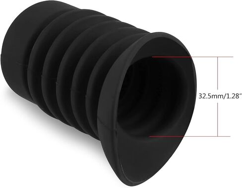 36mm Ocular Lens Extender Eyepiece Cover Obliqued Eyepiece Hood Rubber Cover for 36mm-43.5mm Ocular Lens Rubber Set in Kuwait