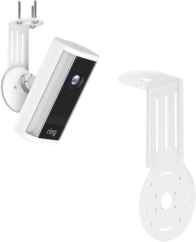 EDUP LOVE® Metal Ceiling Mount Adapter for Ring Camera, Eave Mount Bracket | Fit Ring Indoor Cam Plus, Outdoor Cam Pro/Plus, Spotlight Cam Pro/Plus, Adjustable Angle No Image Flip, Security Camera Mount in Kuwait