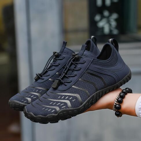 2026 New Barefoot Shoes Women Men Footwear,Wide Toe Box Beach Water Shoe | Zero Drop Comfortable & Non-Slip Barefoot Vitality Shoe,Women's Athletic Footwear for Walking Hiking Running Swimming Boating in Kuwait