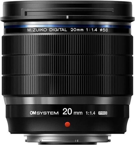 OM SYSTEM Olympus M.Zuiko Digital ED 20mm F1.4 PRO Lens,Black in Kuwait