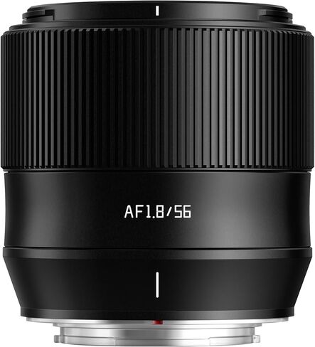TTArtisan AF 56mm F1.8 Auto Focus Lens APS-C Compatible with Sony E-Mount Mirrorless Cameras A5000 A5100 A6000 A6100 A6300 A6400 A6500 A6600 NEX-3 NEX-3N NEX-3R NEX-5T NEX-5R NEX-5 (Black) in Kuwait