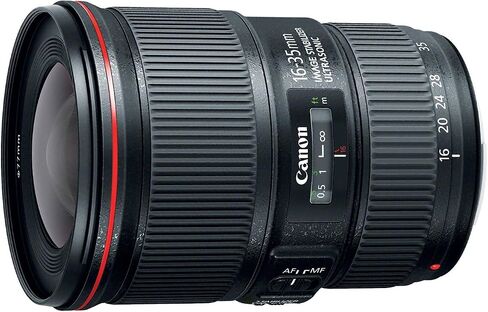 Canon 9518B002-cr EF 16-35mm f/4L is USM Lens (Renewed), Black in Kuwait
