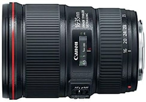 Canon 9518B002-cr EF 16-35mm f/4L is USM Lens (Renewed), Black in Kuwait