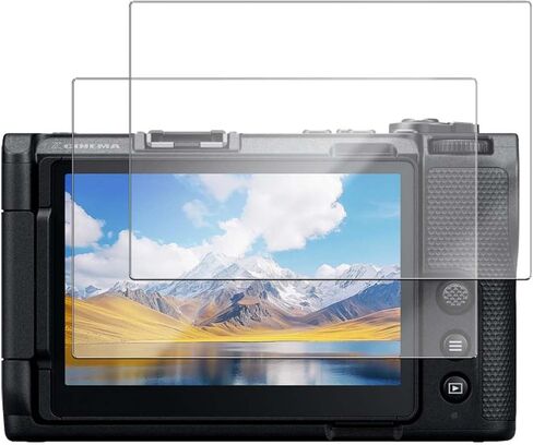 2-Pack Screen Protector for Nikon ZR,9H Hardness Tempered Glass for Nikon ZR Camera, Anti-Scratch, Bubble Free, HD Clarity in Kuwait