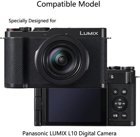 for Panasonic LUMIX L10 Screen Protector - [3 Pack] HD Tempered Glass Film [Anti-Fingerprint] [Anti-Scratch] [Bubble Free] Compatible for Panasonic LUMIX L10 Digital Camera (DC-L10T) in Kuwait