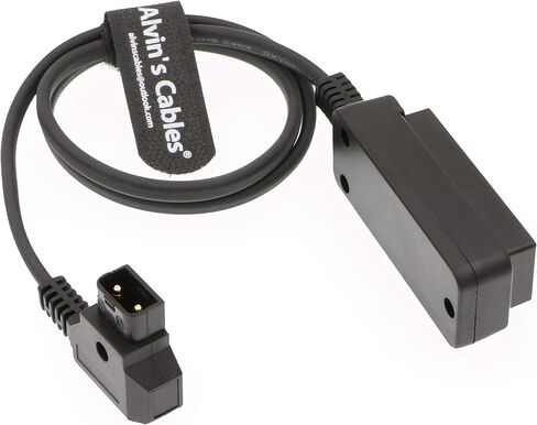 Alvin's Cables D-tap Splitter Cable D-tap Male to 4 Port Dtap Female Power Adapter for V-Mount Camera Battery P-tap Power Hub 70cm| 27.6inches in Kuwait