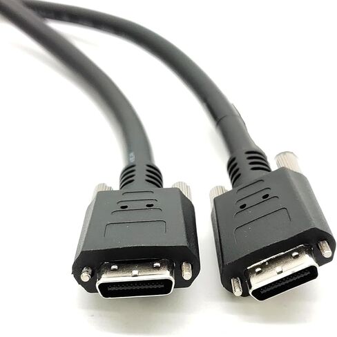 Sdr 26 Pin to Sdr 26 Pin Camera Link Industrial Camera Cable POCL Power Supply High Flexible Towline with Lock Data Cable (1 Meter) in Kuwait