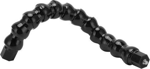 Generic FLW 265 Flexible Monopod Gooseneck Jaws Mount Strong Durable 12 Section for Surfing Riding Rock Climbing Compatible with Most Sports Cameras Black in Kuwait
