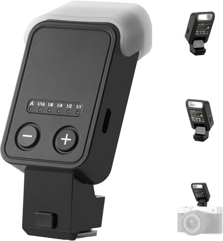 VILTROX Vintage Z2 TTL Foldable Mini Camera Flash for Nikon | 700 Full Power Flashes, 2s Recycle, USB-C Charging Mini Speedlite GN6 with 5 Levels (Z2-N) in Kuwait