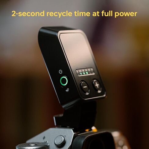 VILTROX Vintage Z2 TTL Foldable Mini Camera Flash for Nikon | 700 Full Power Flashes, 2s Recycle, USB-C Charging Mini Speedlite GN6 with 5 Levels (Z2-N) in Kuwait