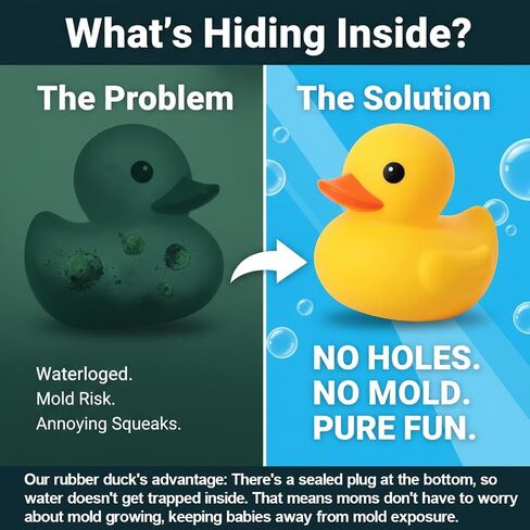 Waterproof No Squeak No Hole No Bebe Noise Kalafona 2 Pcs 3.2 Inch Rubber Funny Yellow Ducky Duck Bath Pool Toy Without Hole for Kid Shower Bathtub Toy Birthday Party Decor Cake Topper in Bulk in Kuwait