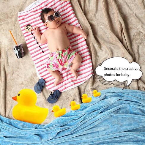 Waterproof No Squeak No Hole No Bebe Noise Kalafona 2 Pcs 3.2 Inch Rubber Funny Yellow Ducky Duck Bath Pool Toy Without Hole for Kid Shower Bathtub Toy Birthday Party Decor Cake Topper in Bulk in Kuwait