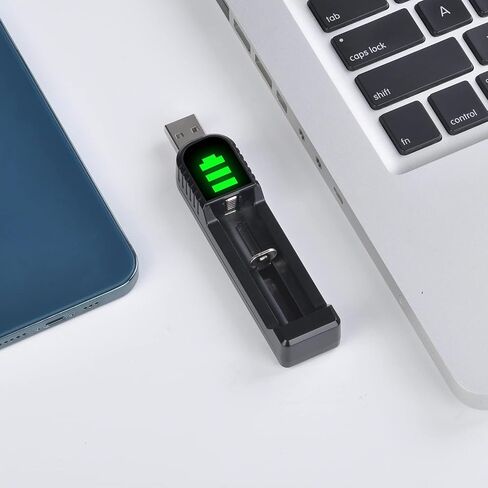 Tectra 2X AAAA Batteries, Ni-MH AAAA Rechargeable Battery + LED USB Charger for Surface Pen, Active Stylus, LED Candle, Flashlight, Portable CD, MP3 Players, Digital Camera and More in Kuwait