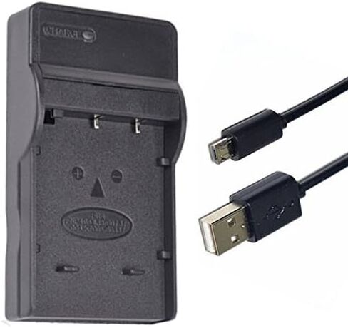 Micro USB Battery Charger for Panasonic CGP-D110, CGR-D120, CGR-D210, CGR-D220, CGR-D320 in Kuwait
