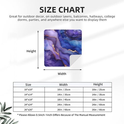 Purple Gold Ink Marble Magic Cloth 14"x14" | Self-adhesive Cloth Protective Camera Lens Wrap Portable Makeup Storage Cloths for Cameras Lens Glasses in Kuwait