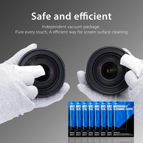 VSGO 11-in-1 Camera Lens Cleaning Kit | Air Blower, Lens Cleaning Pen, Microfiber Cleaning Cloth Included, Camera Cleaning Kit for Mirrorless and DSLR, VS-A8E in Kuwait
