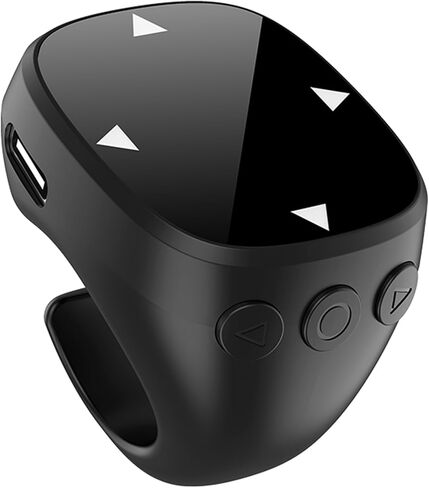 Scrolling Ring with True Touch Scrolling Control | Bluetooth Page Turner Ring, Camera Shutter, TikTok/Shorts Video Scroller, Compatible with iPhone/Android in Kuwait