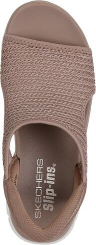 Skechers Women's Summits Sandal Sweetly Evolved Slip-Ins | Hands Free Slip-Ins, Yoga Foam Cushioned Footbed, Machine Washable, Vegan in Kuwait